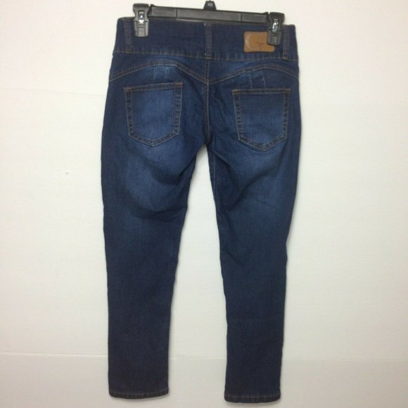 Go Go Star Stretch Cropped Jegging Jeans - Picture 2 of 7